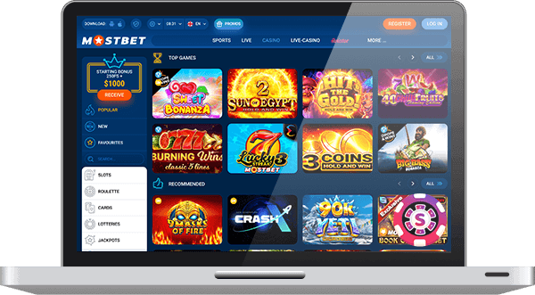 Mostbet Casino games