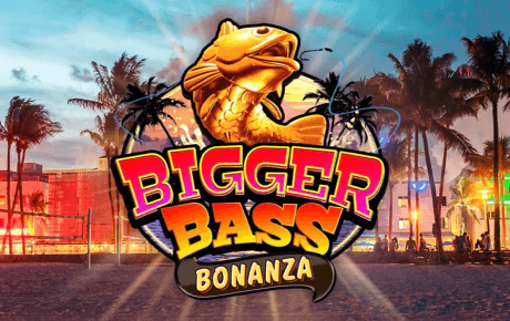 Bigger Bass Bonanza slot logo