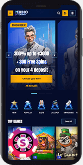 Trino Casino mobile