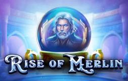 Rise of Merlin slot logo