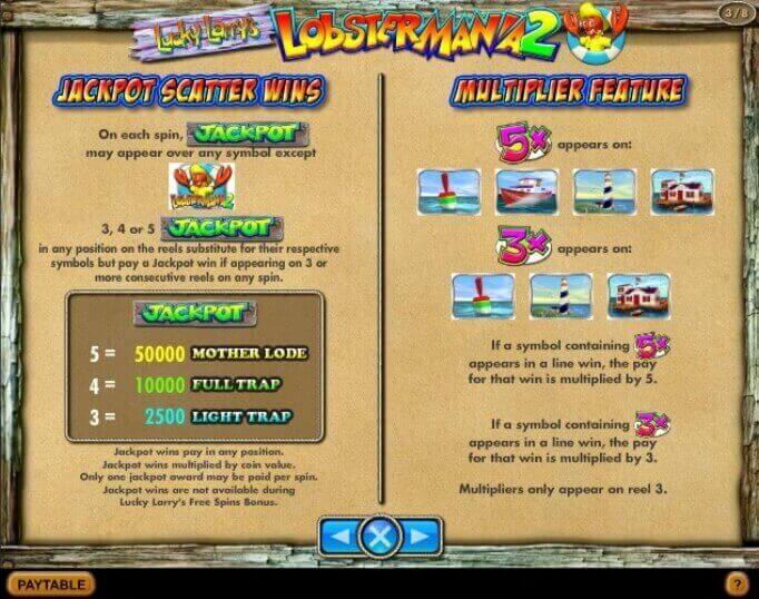 Lucky Larrys Lobstermania 2 slot Jacpot Wins and Multiplier