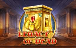 Legacy of Dead slot logo