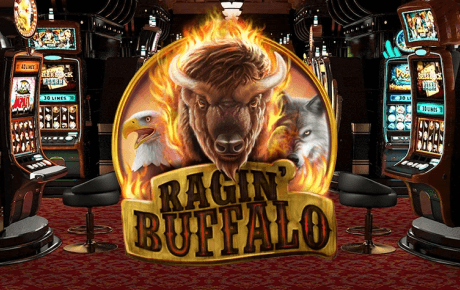 Raging Buffalo slot logo