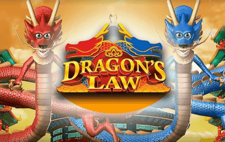 Dragon's Law slot logo