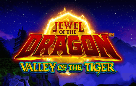 Jewel of the Dragon Valley of the Tiger Slot logo