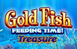 Gold Fish Feeding Time Treasure slot logo