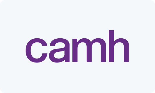 Centre for Addiction and Mental Health (CAMH) logo
