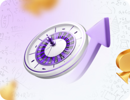 Illustration of a roulette wheel, symbolizing the connection between Gambler's Fallacy