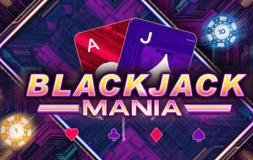 Blackjack Mania slot logo