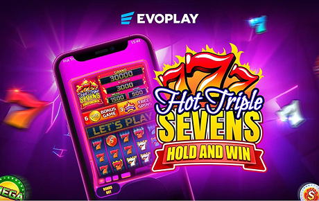 Hot Triple Sevens Hold and Win slot by Evoplay