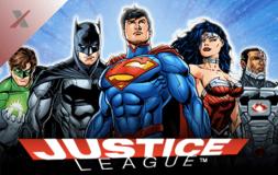 Justice League slot logo