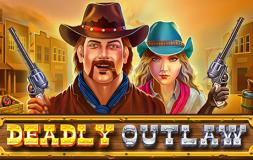 Deadly outlaw slot logo