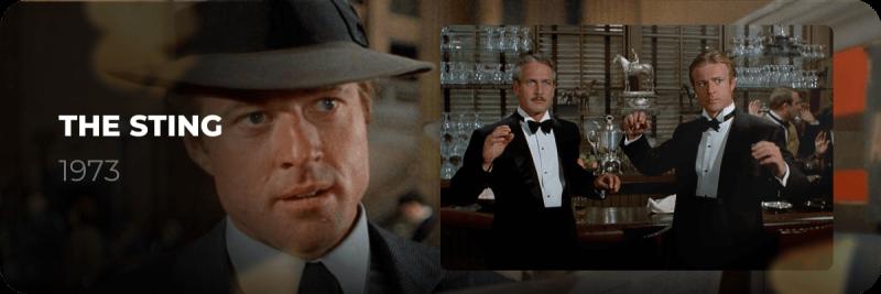 Screenshot of The Sting Movie