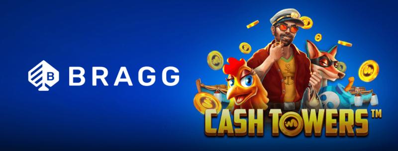 Cash Tower mechanic by Bragg Gaming