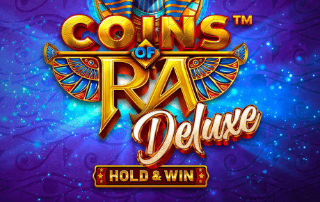 Coins of Ra Deluxe Hold & Win slot logo