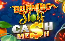Burning Slots Cash Mesh slot logo