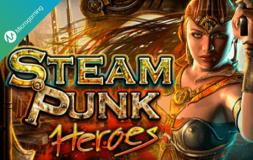 Steam Punk Heroes slot logo