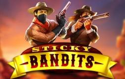 Sticky Bandits slot logo