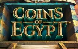 Coins of Egypt slot logo