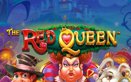 The Red Queen slot logo