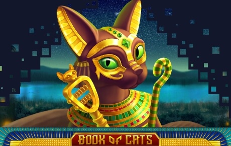 Book of Cats slot logo