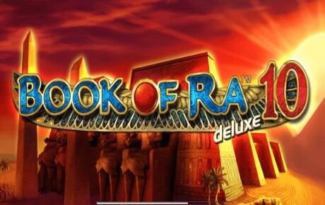 Book of Ra 10 slot logo