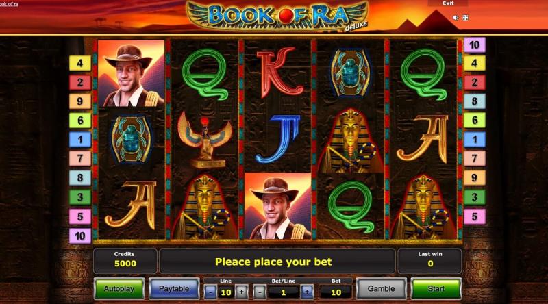 Book of Ra Deluxe slot