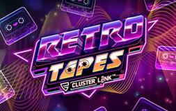 Retro Tapes slot logo
