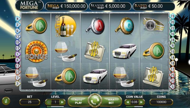 Mega Fortune slot