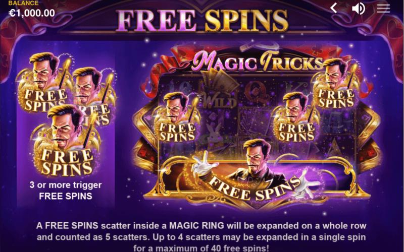 Magic Tricks slot Magic Tricks Free Spins