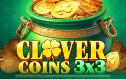 Clover Coins 3x3 slot logo