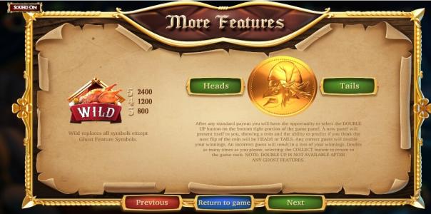 A Christmas Carol Slot Machine Wild Symbol Screen