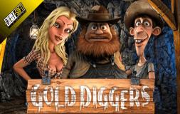 Gold Diggers slot logo