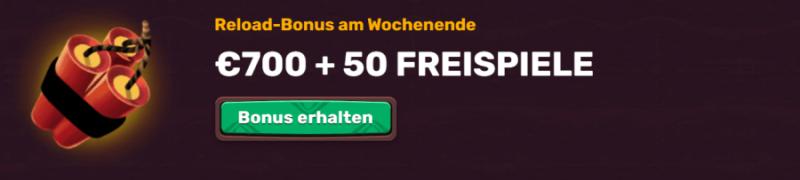 Wochenenden mit Reload Bonus 5Gringos Casino Wochenenden mit Reload Bonus 5Gringos Casino