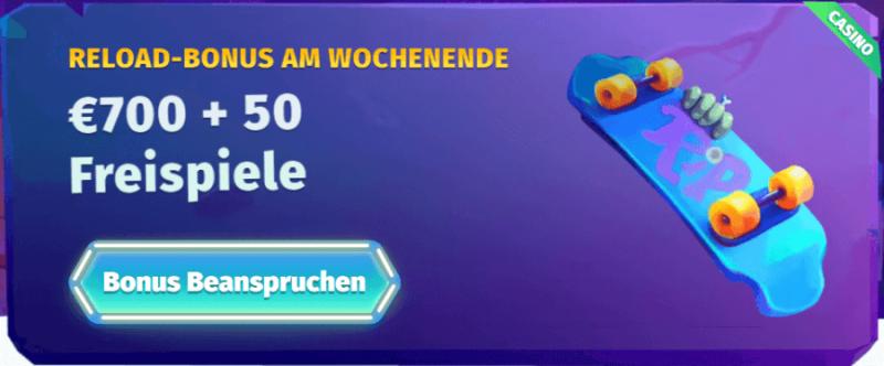 Regelmäßiger Reload Bonus Casombie Casino Regelmäßiger Reload Bonus Casombie Casino