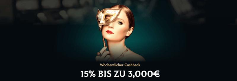 Wöchentliches Cashback Dolly Casino