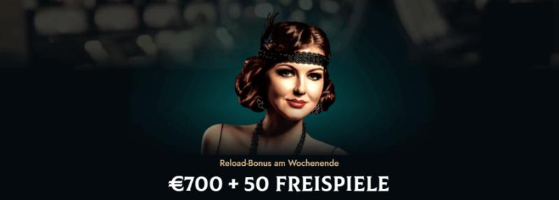 Reload Wochenendbonus im Dolly Casino