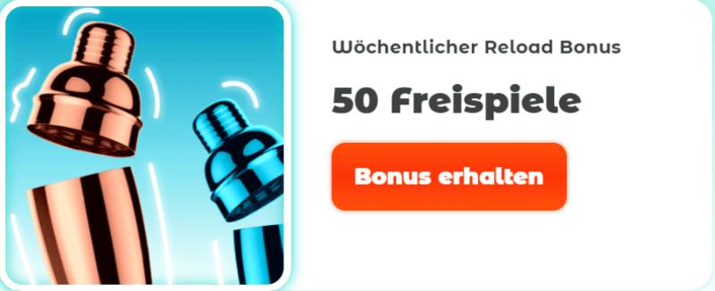 Wochentlicher Reload Bonus im Neon54 Casino