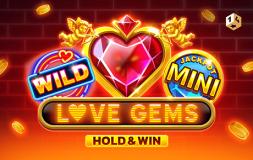 Love Gems Hold and Win slot logo