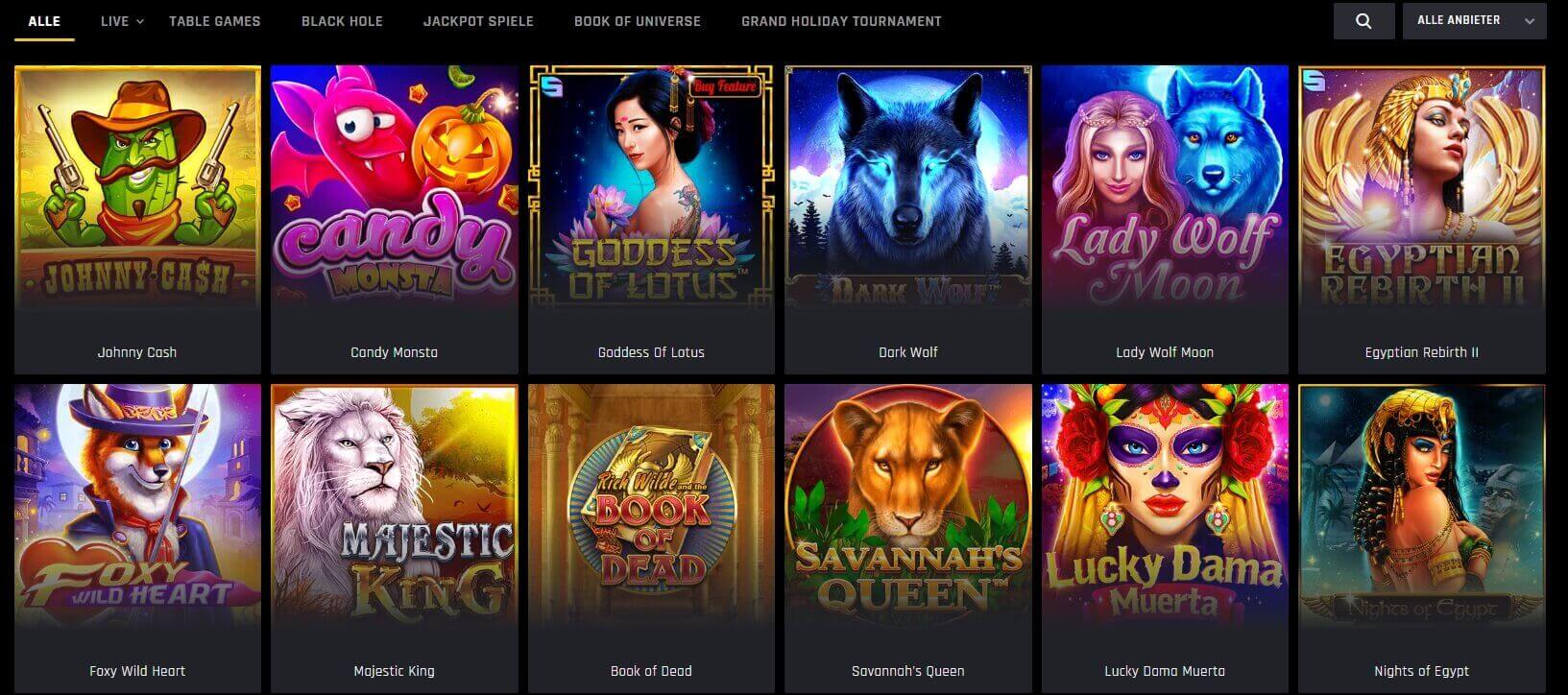 Beginnen Sie im Casino zu Spielen