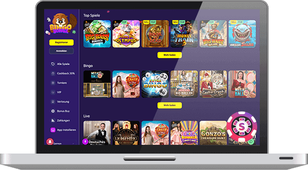 Bingo Bonga Casino spiele