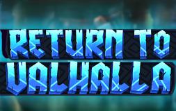 Return to Valhalla slot logo