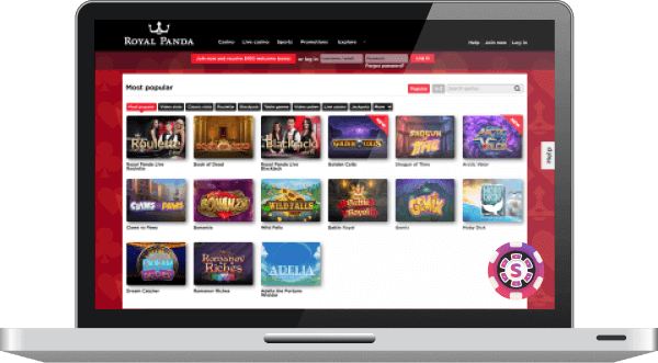 royal panda casino spiele