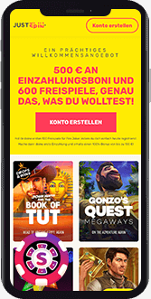 Justspin Casino Mobile
