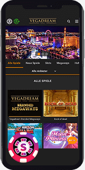Vegadream Casino mobil