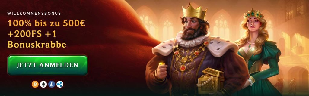 Casinia Casino Willkommensbonus