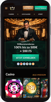CrownPlay Casino mobil