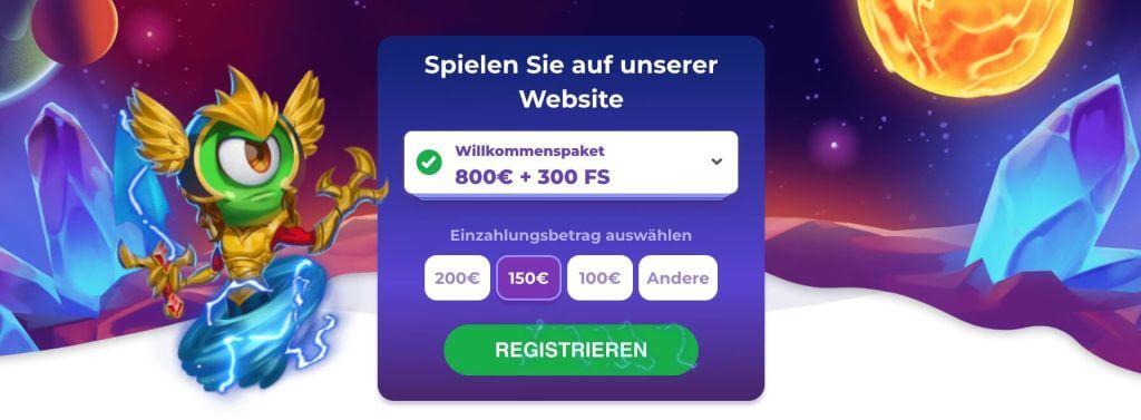 Alf Casino Willkommensbonus