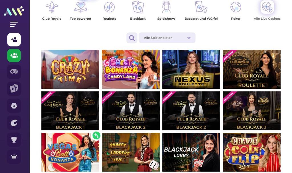 Alf Live Casino