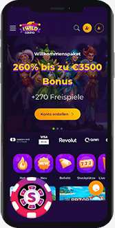 iWildCasino mobil